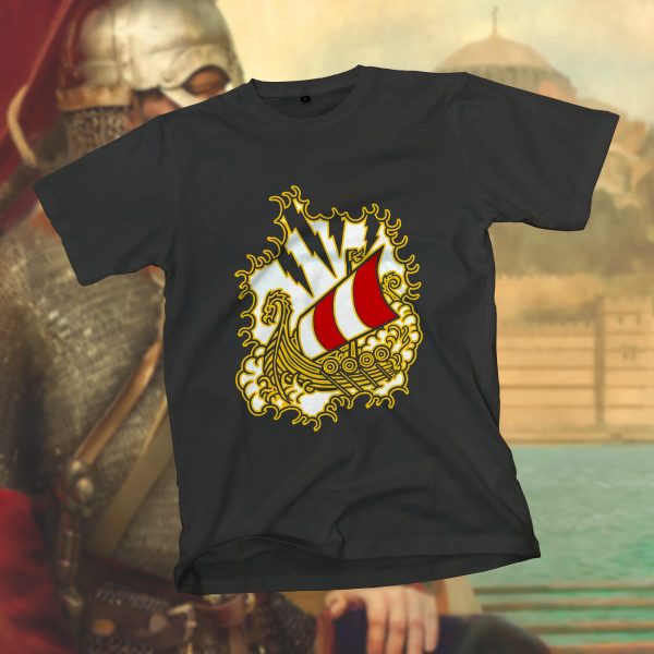Camiseta Barco Vikingo